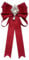 F Fityle Nœud papillon pour femmes, broche, accessoires formels, couleur unie, classique pour filles, cravate de cou pour uniforme, Rouge foncé