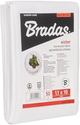 Pullmer Wintervlies, Gartenvlies winterschutz für Pflanzen Frostschutz, pflanzenvlies Winter (3,2m x 10m ; 50g/m²)