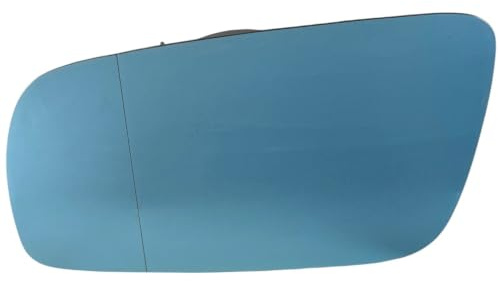 Espejo retrovisor izquierdo (lado del conductor), cristal asférico azul calefactable, para Golf 4, Bora, Passat B5, Audi A3, A4, A6, A8, SEAT León, Toledo – OEM 1J1857521C