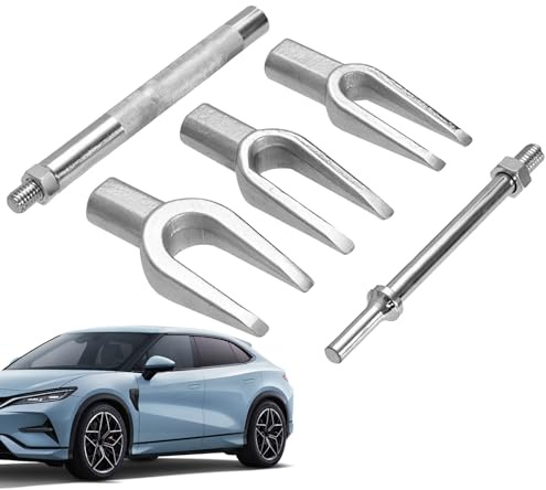 Zunishaone Ball Joint Puller - Automotive Tie Rod Tool Set, Fork Separator Kit | Forged High-Strength Forks with Hammer Assist Fit for Steering Repair, Control Arm Work, and Garage Use