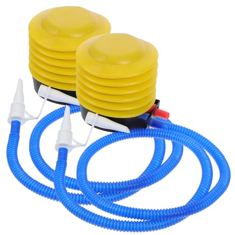 Healifty Pompe à Pied Portable Soufflet Gonfleur pour Ballons Coussins et Ballons de Yoga Légère pour Fête et Sport