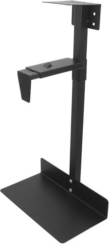 GALPADA Soporte Material Debajo Ordenador en Torre para Escritorio del Capacidad de 55 LB Resistente de Acero Laminado Frío, Altura y Ancho Ajustables Oficina y Hogar