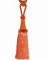 Mosel Avenue Art & Gobelin Studio (DE) Raffhalter 65 cm mit Kordel Quaste 22 cm Orange Schmuckquaste Gardinen Vorhang Gardinenhalter Quaste Halter für Gardinen Barock Design