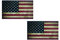 cut-it folientechnik & design #002 / 2X USA Aufkleber je 9x5,4cm Flagge Fahne Amerika Vintage Look Rennsport Retro Racing