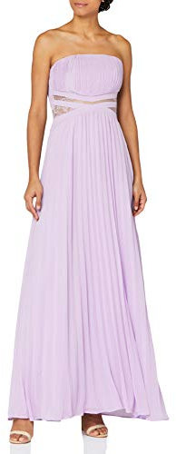 Truth & Fable Acb061 Vestito Elegante, Lilla, 40