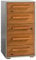 Hasena Beton Highboard Kommode Tola Front Wildeiche Natur Korpus betonfarbig