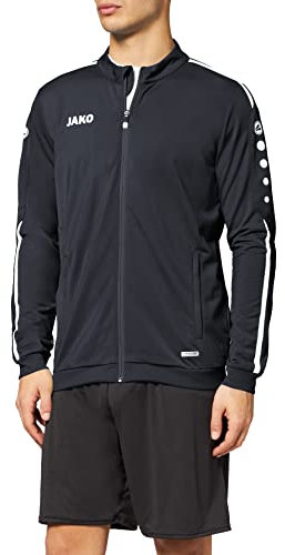 JAKO Striker 2.0 Polyesterjacke SchwarzWeiss, M Herren