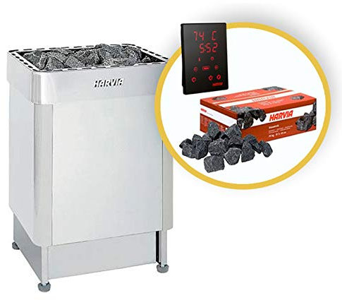 Harvia Set SAUNAOFEN Senator 10.5 kW & HARVIA XENIO CX170