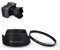 Gegenlichtblende und UV-Filter Passend für Canon EF 50 mm f/1.8 STM Objektiv, Umkehrbare Gegenlichtblende mit 49mm UV-Filter, Ersetzt Canon ES-68