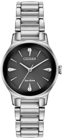 Citizen Wrist Watch Ladies Eco-Drive Diamond Dial Dc