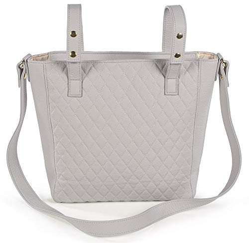 Bolso panera colección María color gris.