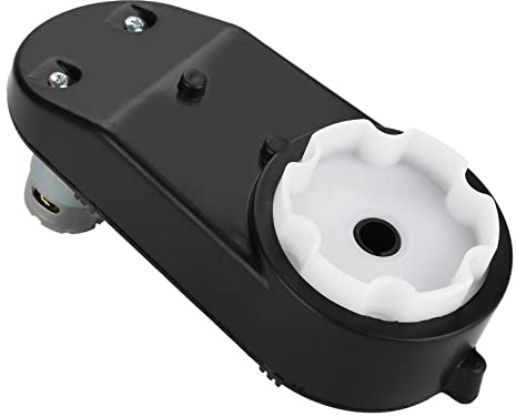 Ausla Elektrischer Motor, Getriebebox für Elektromotor, RS390, Getriebe Antriebs Motor für Kinder, Spielzeugauto, Ersatzteile für Spielzeug, 12 V, 20.000 U/min