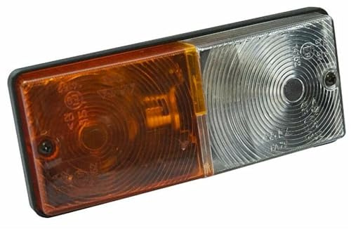 Scheinwerfer / Blinker mit 2 Leuchten 149 x 68 mm Montage sowohl rechts als auch links - 1 Stück AMA