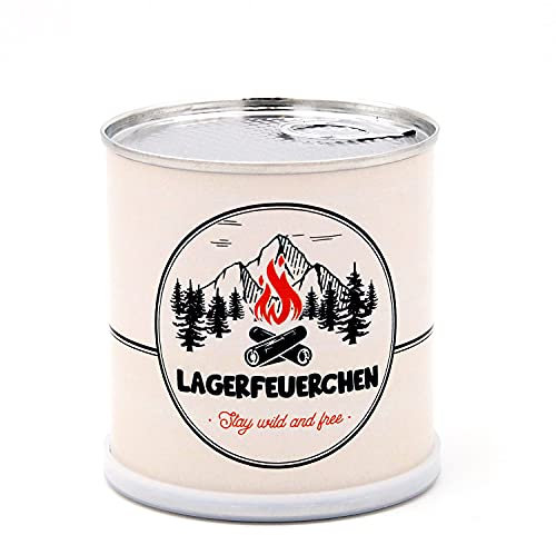 Kerze - Knisterkerze - Mini Lagerfeuer - Geschenk Sommer