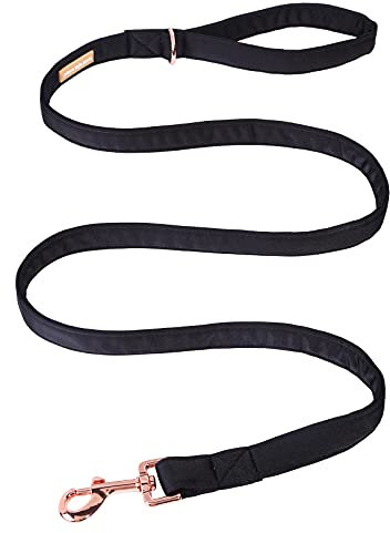 Unique style paws Seiden-Hundeleine Strapazierfähige Hundeleinen mit geschweißtem D-Ring Komfortabler Griff für kleine mittelgroße Hunde