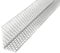 Fassadenprofile Lüftungswinkel Alu 2m, 30x90mm - 20 Stück Silber, Lüftungsprofil für optimale Fassaden- und Dachbelüftung, Traufgitter, geeignet zur Vogelabwehr
