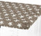 Bestgoodies Trockner und Waschmaschinenbezug (Seestern - Taupe) 60x60 cm mit Gummizug, Trocknerbezug Waschmaschinenschonbezug - Trocknerauflage