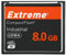 Extreme Carte mémoire flash compacte 8 Go Carte CF d'origine pour photographe professionnel, vidéaste, amateur