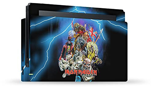 Head Case Designs Officially Licensed Iron Maiden Best Of Beast Graphic Art Vinyl Sticker Gaming Skin Decal Cover Compatible With Nintendo Switch Console & Dock