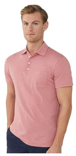 Hackett London Herren Hs Logo Hoody Fz Polo, Pink (Ash Rose Pink), S