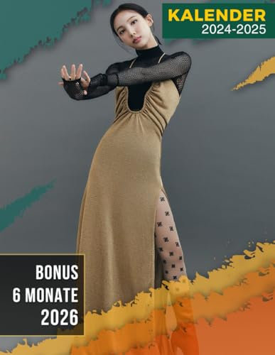 Kalendar 2024 - 2025: Promi- und Unterhaltungs kalender, K-Pop, umweltfreundlich, Jan 2024 bis Jun 2026, 30 Monate, 17 x 11 geöffnet, dickes und ... Geschenk für Nayeon und Twice-Fans, deutsche