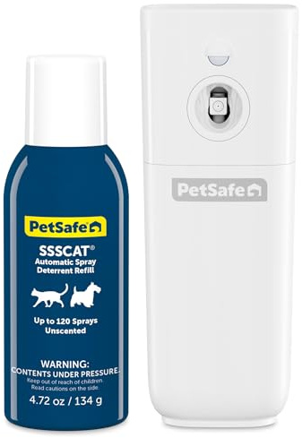 PetSafe SSSCAT Motion Activated Automatic Spray Pet Deterrent for Cats and Dogs