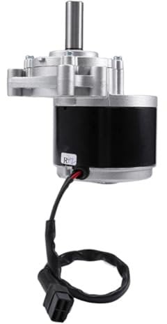 yomoe 250 W, 24 V, 75 Min, Langsamer Bürstenmotor, 44 mm Längere Welle, 17 mm Wellendurchmesser, für Rollstühle Verwendeter DC-Getriebe-Bürstenmotor