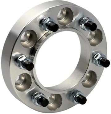 Auto Spurverbreiterung Für Mazda BT 50 M12x1.5 2 Stück 25/30/35/40/45mm PCD 6x139,7 CB 93,1mm Spurverbreiterungen Adapter 6 Lug Auto-Rad-Distanzscheiben(2 Silver 45mm)