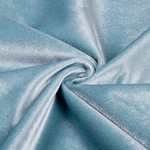 Diy Making Stoff Samtstoff Stretch Samtstoff 150 cm Breite Weiches Material Tanz Bekleidung Polsterung Dressmaking Vorhang Blind Kissen Craft Samt Material 1M Durch Den Hof/Hellblau