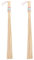 FRCOLOR 2 Pièces De Marteau De Massage En Bambou Outils À Main De Point D'Acupuncture De Massage Masseur De Massage De Frappe Pour Le Corps À Fouetter