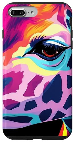 iPhone 7 Plus/8 Plus Colorful Giraffe Case