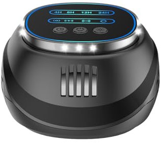 Repellente ultrasonico per topi a 360°, dispositivo a ultrasuoni con luci stroboscopiche e PIR, 4 modalità di lavoro, portata 300 m², protezione per talpe, per roditori, ratti, topi, ragni