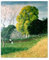 MUHJDYC Felix Vallotton Leinwand Bilder-Berühmte Leinwanddrucke Reproduktion-Moderne Gemälde für Wohnzimmer Schlafzimmer(grüner Baum) 40x50cm Ungerahmt