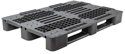 Universalpalette Euromaß aus HDPE-RE mit offenem Deck