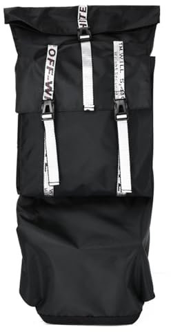 QIUPFGUT Skateboard Tasche wasserdicht, Longboard Tasche, Tragbare Skateboard Tasche, Skateboard Tragetasche, 90 x 37 cm, Schwarz