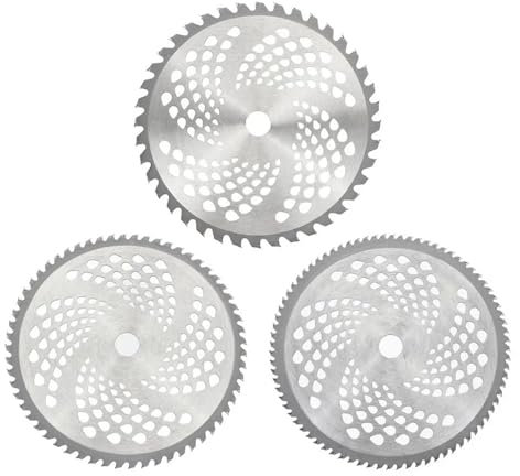 OOOVAVNE Cuchilla Circular Universal for cortacésped de 10 Pulgadas (40/60/80 Dientes), 1 Unidad(10 Inch 60T)