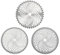 OOOVAVNE Cuchilla Circular Universal for cortacésped de 10 Pulgadas (40/60/80 Dientes), 1 Unidad(10 Inch 60T)