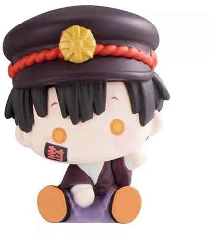 Zhongkaihua Anime Figuren Yugi Tsukasa Figur 3,8 cm Modell sitzend Cartoon niedliche Mini-Figur Ornamente Sammlung Dekorationen PVC