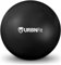 URBNFit Pilates Ball klein (23 cm) - Mini-Gymnastikball für Fitness, Yoga, Physiotherapie, Bauchmuskeltraining etc. - Inkl. Workout-Guide – Schwarz