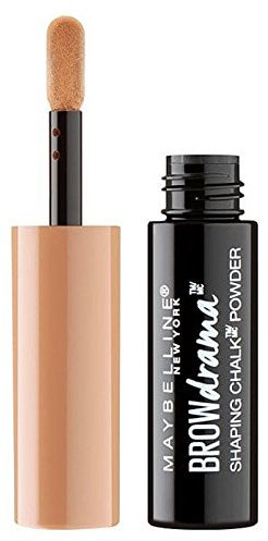 Maybelline Brow Drama Shaping Chalk Powder, 1g, Soft Brown
