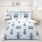 Rapport Bettbezug-Set mit Pinguin-Muster, Ice, King Size