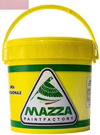 MAZZA Pittura Decorativa Per Interni Brillantinata Glitterata Lt 5 Dusk Colorificio Vernice Brillantini Glitter Muro Idropittura Murale (Fuxia Chiarissimo Dk4017)