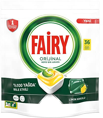 Fairy Pastilles tout en 1 pour lave-vaisselle - Citron