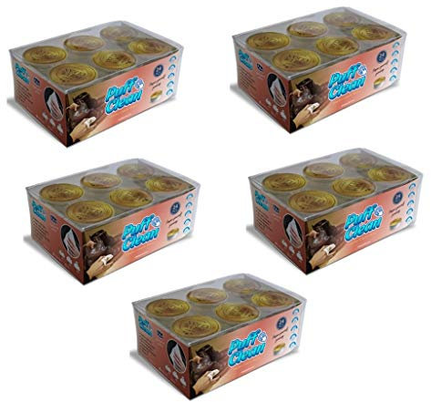 Pufai Puff Clean Lingettes de nettoyage en cuir pour nettoyer les chaussures Veste Sacs portefeuille 120 capsules