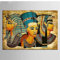DIY 5D Diamant Malerei Voll Kit für Erwachsene/Kinder,Ägyptischer Pharao Diamant Painting Bilder Große Stickerei Kreuzstich Crystal Strass Gemälde Kunst Handwerk Wanddekor Square Drill,30x50cm