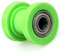 ANCLLO Tendeur de chaîne de moto - 8 mm - Guide de roue de rechange pour quad 4 roues - Baja Doodlebug Dirt Pit Bike - Vert