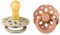 BIBS Boheme Schnuller 2er-Pack. BPA-frei. Kirschform Nippel, Größe 2 (6-18 Monate), Vanilla/Peach