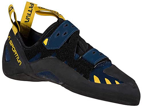 LA SPORTIVA M Tarantula Boulder Blau-Schwarz - Bequemer vielseitiger FriXion Herren Kletterschuh, Größe EU 44 - Farbe N