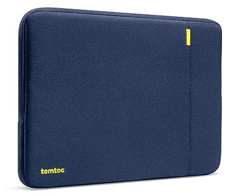 tomtoc 360° Protective Laptop Sleeve for 13-inch New MacBook Air M4/M3/M2/M1 (2025-2018) A3240 A3113 A2681 A2337, 13-inch MacBook Pro M2/A2686 M1/A2338 2022-2016, Water-Resistant Case Bag