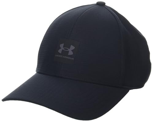 Under Armour - - Iso-Chill ArmourVent STR-Mütze für Herren, Kolorit Black/Castlerock (001), Größe: L/XL